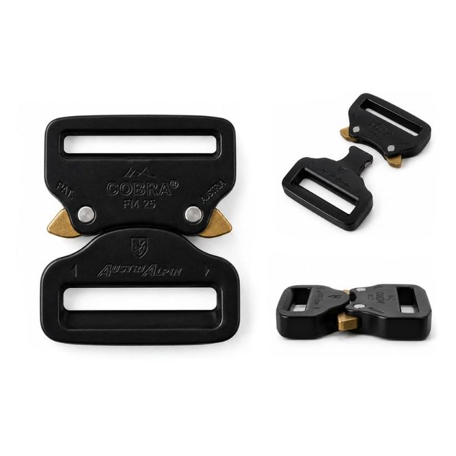 Hovedbilde COBRA® FM aluminium 25 mm - Sort