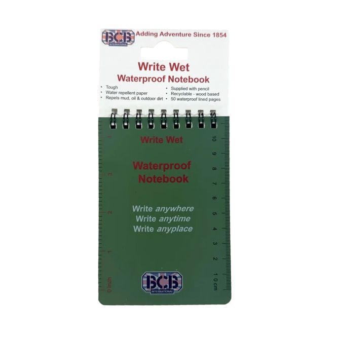 Hovedbilde Waterproof Notebook - OLIVE GREEN